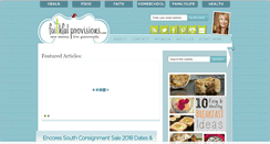 Desktop Screenshot of faithfulprovisions.com